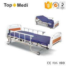 Topmedi Cama de hospital elétrica com WC Commode